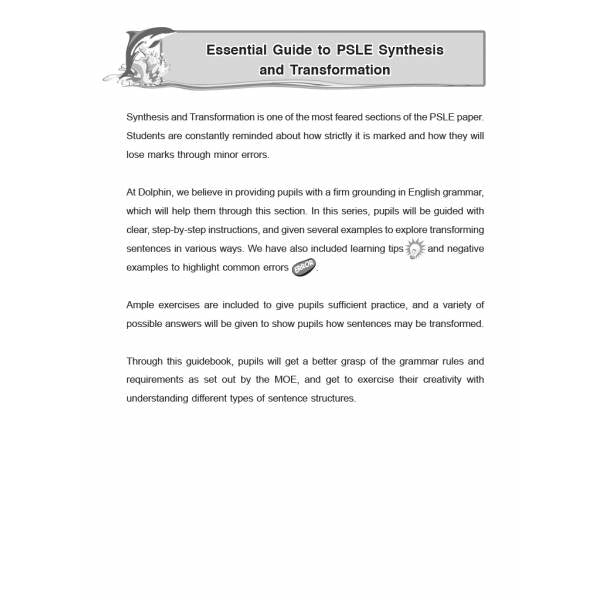 PSLE English Synthesis & Transformation Primary 5/6