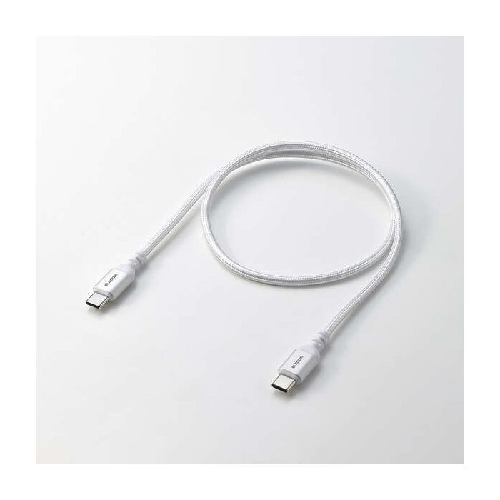 Elecom USB-C to USB-C PD 100W Cable 2m (White)