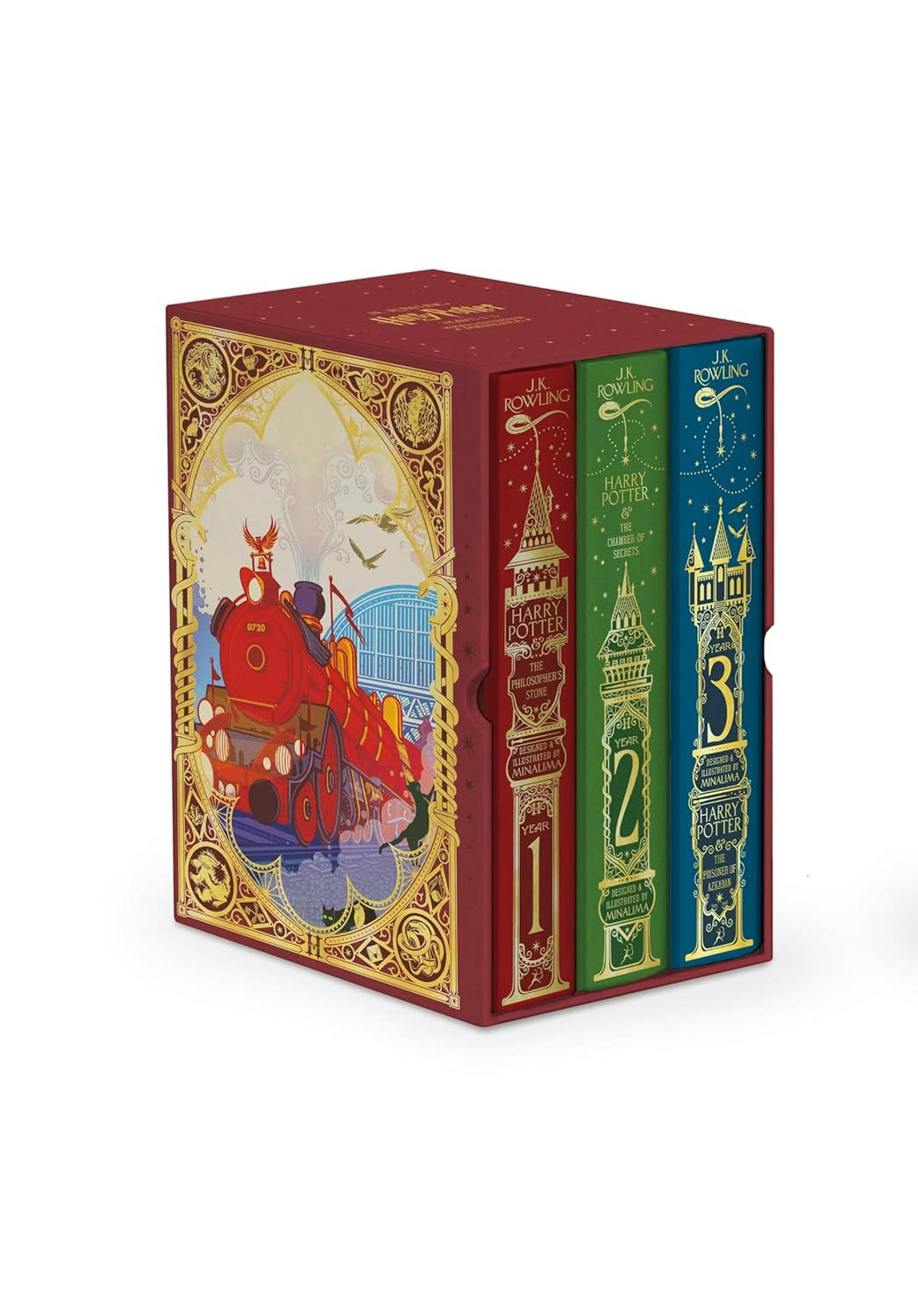 Harry Potter Box Set 1-3 Minalima