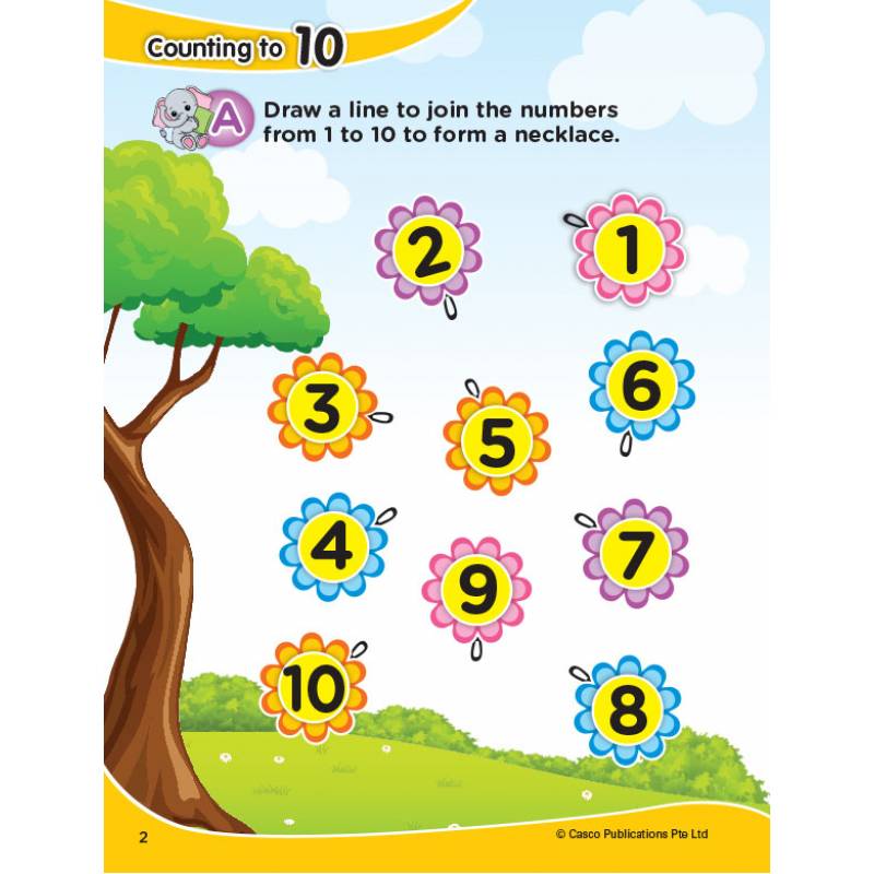 Maths Tutor Early Skills Series Book 1: Numbers to 10