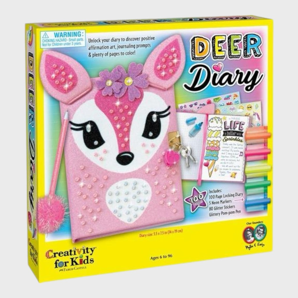 Faber-Castell Creativity For Kids, Deer Diary-6286