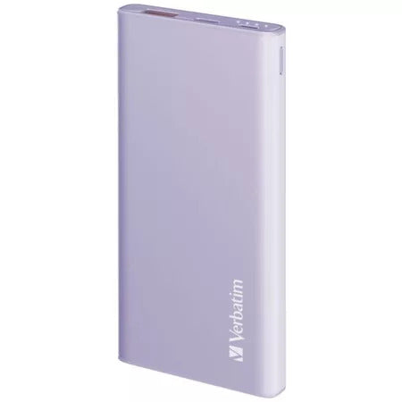 Verbatim Powerbank 10000mAh 20W PD & QC 3.0 Powerbank - Purple