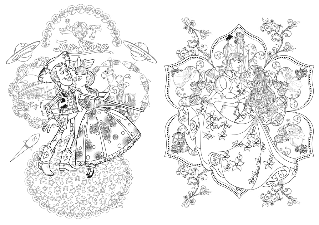Disney Friendship Forever Colourmania