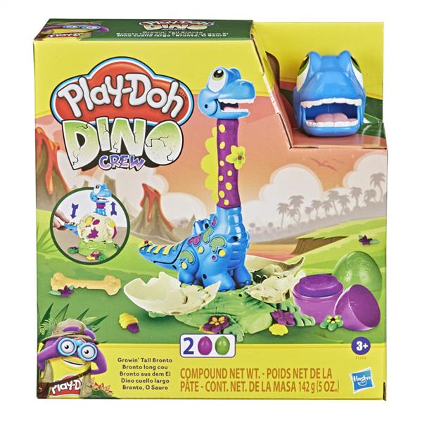 HASBRO PLAYDOH DINO CREW GROWIN TALL BRONTO PLAYSET