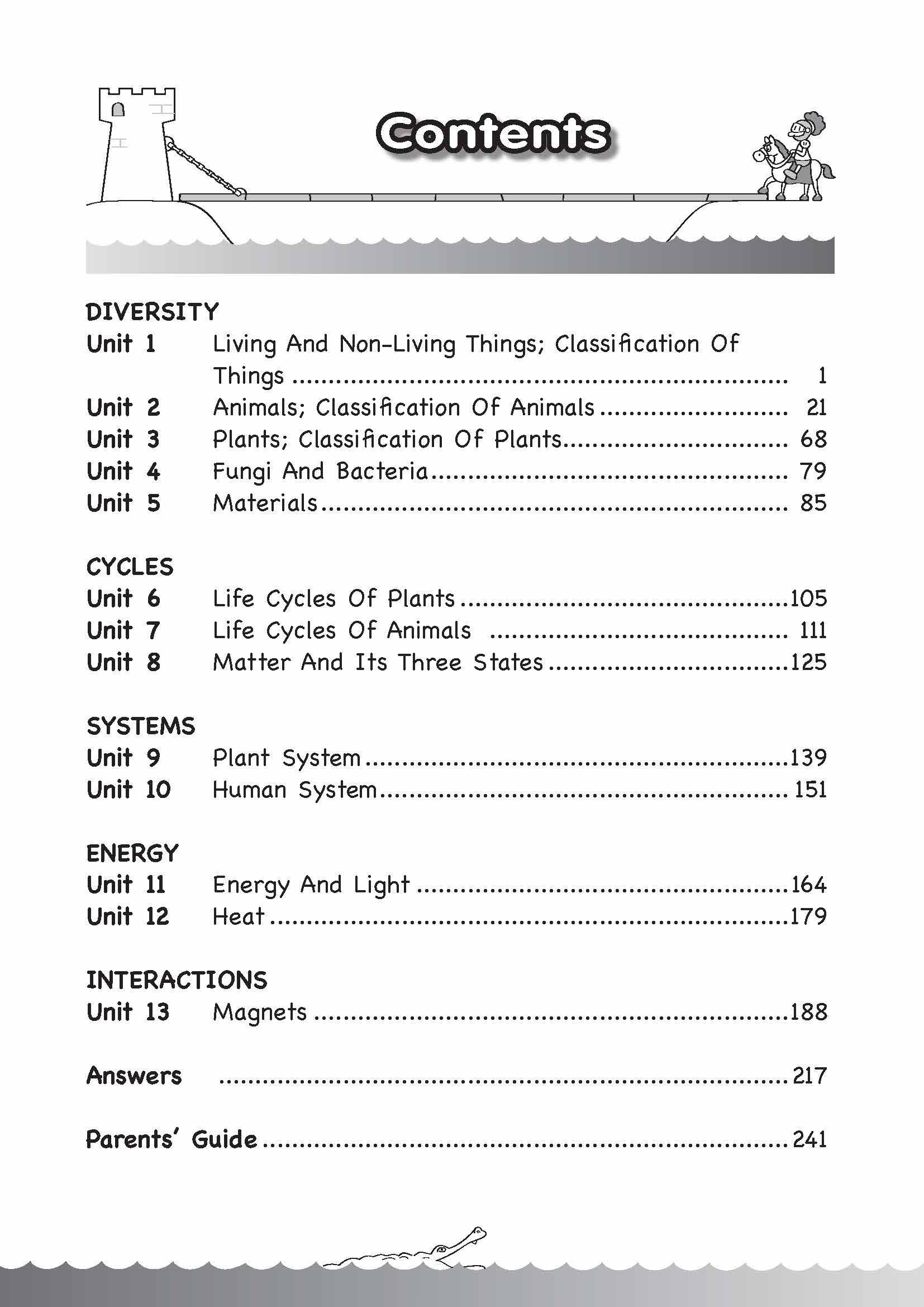 Bridging From K2 To Primary 1 Science