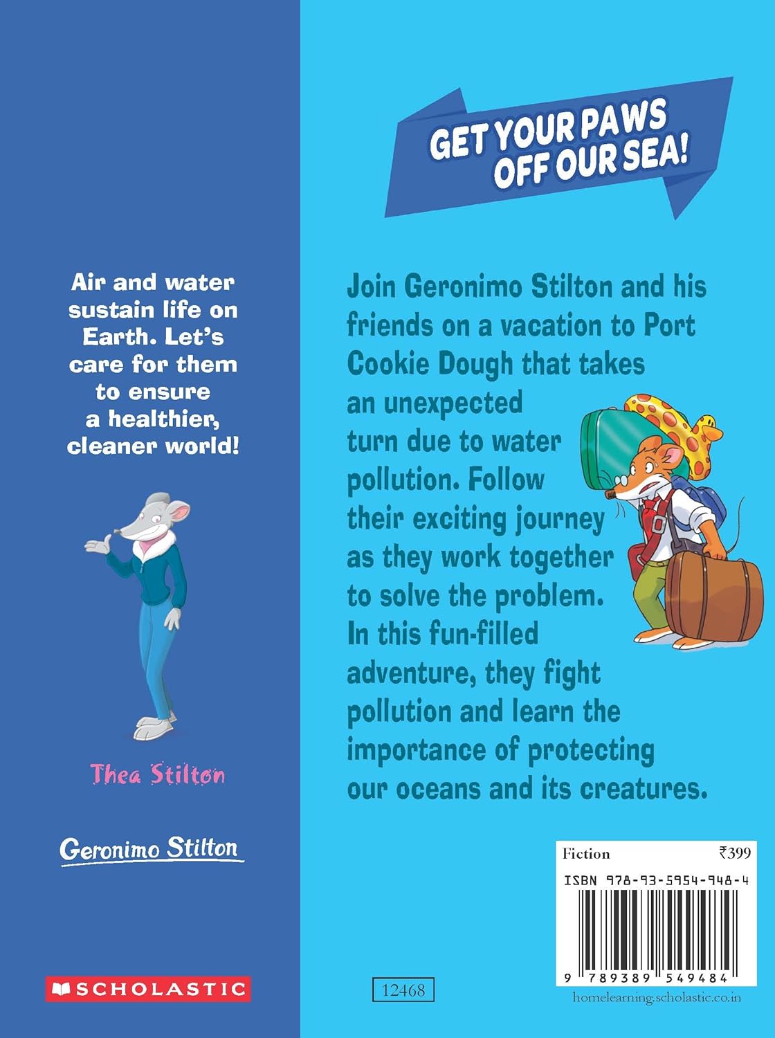 Geronimo Stilton Mice to the Rescue #04: Get Your Paws off Our Sea! 