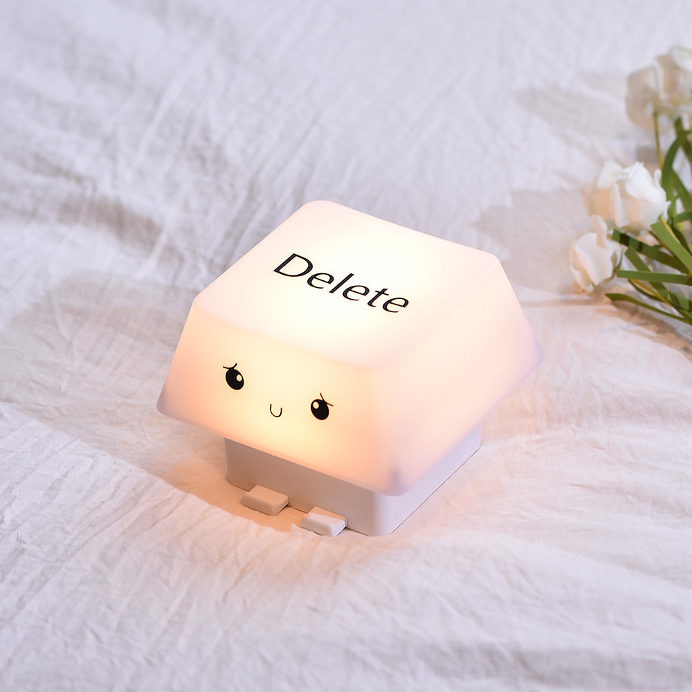 Delete Key-shaped USB Night Light - White