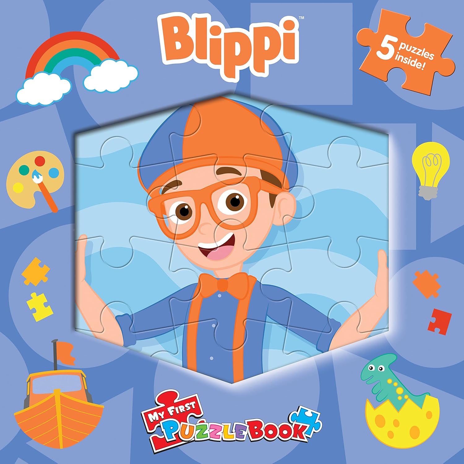 Blippi: My First Puzzle Book