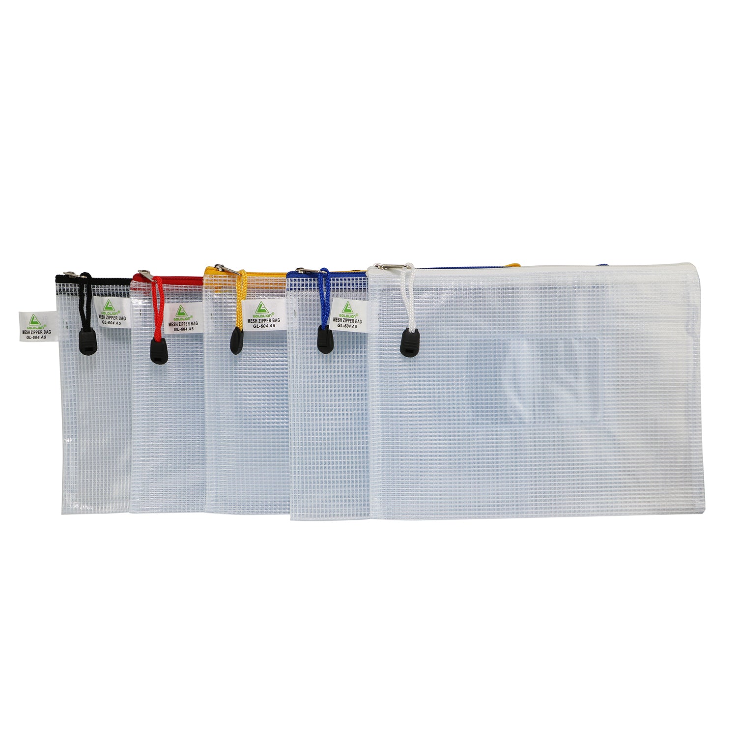 Goldlion Mesh Zipper Bag A5 Gl604