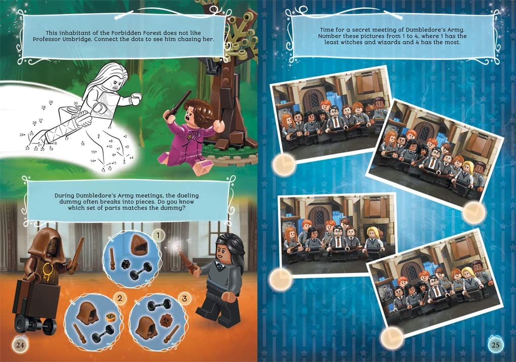 LEGO Harry Potter: Magical Surprises Activity Book (With Neville Longbottom Minifigure) Paperback