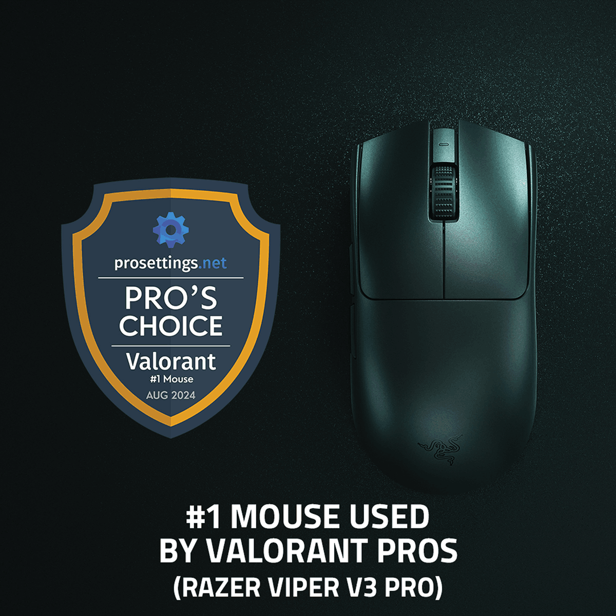 Razer Viper V3 Pro Wireless Esports Gaming Mouse Black