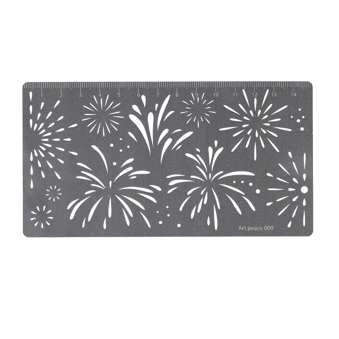 Faber-Castell Stencil AP9, Hanabi Firework-429808