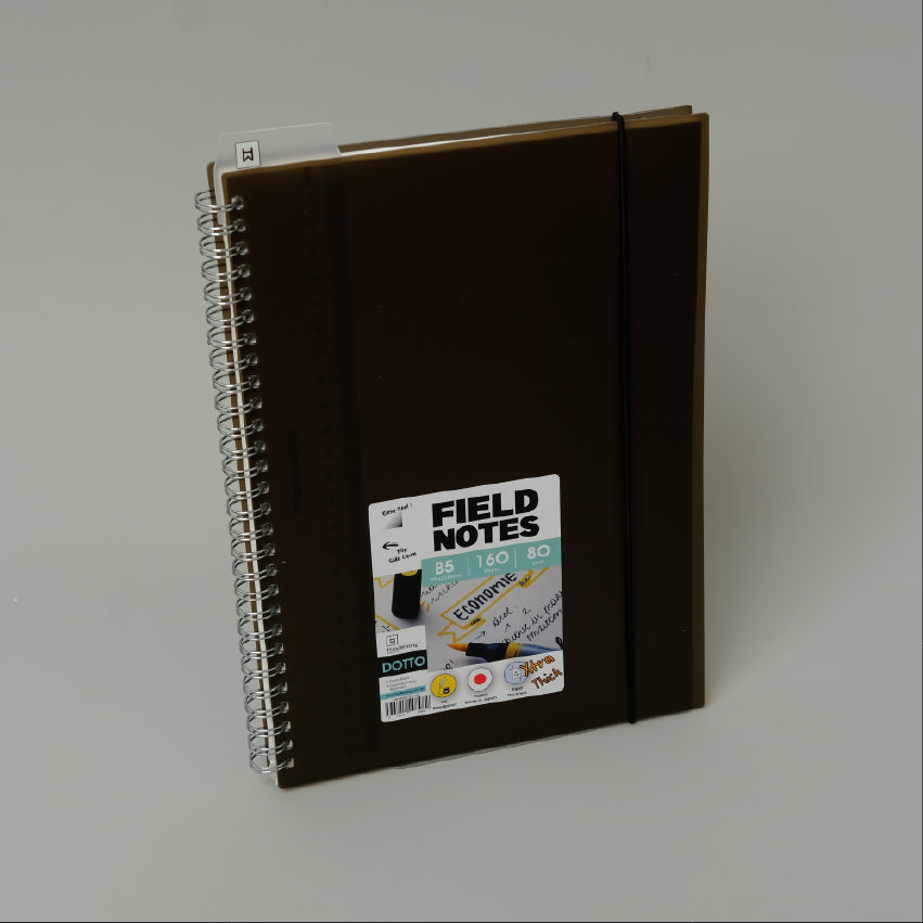 Hw Wire-o Pp Dot Notebook B5 80g 160pg