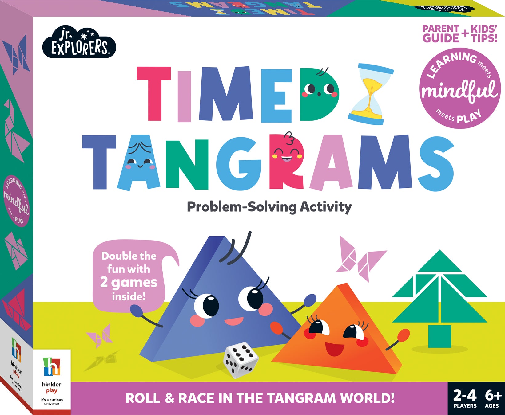 HINKLER JR EXPLORERS TIMED TANGRAMS PROBLEM SOLVING ACTIVITY