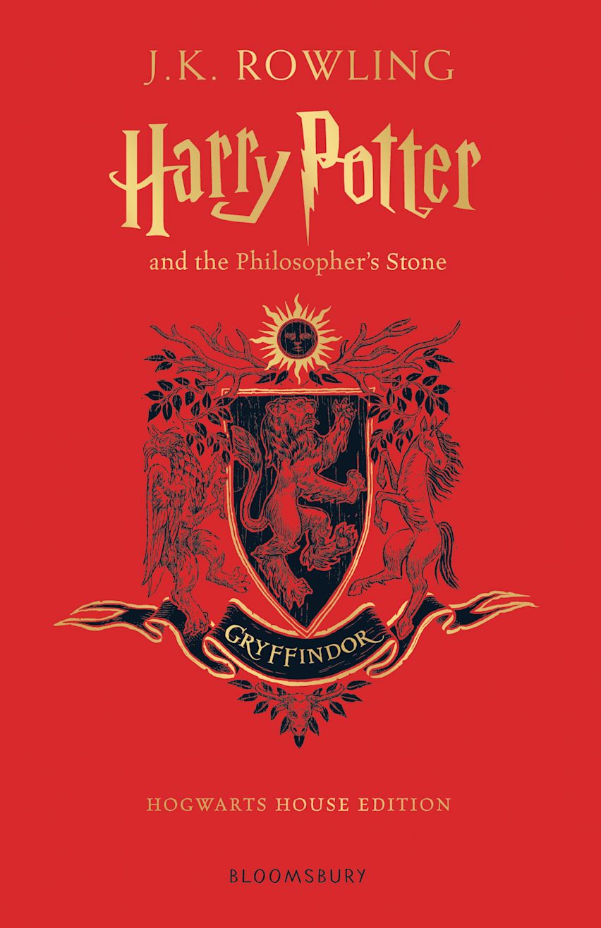 Harry Potter and the Philosopher's Stone – Gryffindor Hogwarts House Edition (Hardcover)