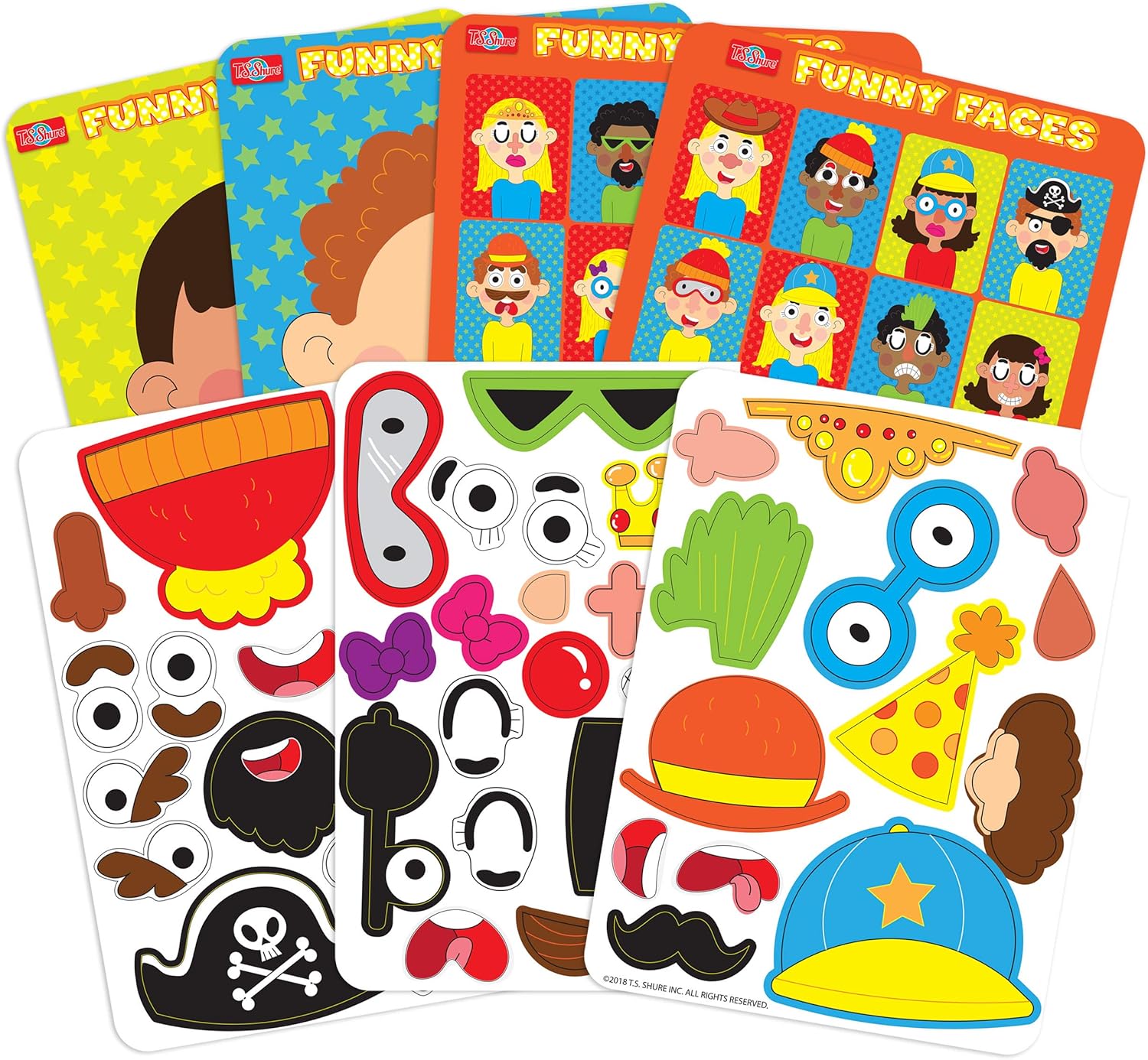 BENDON FUNNY FACES MAGNETIC CREATE A FACE
