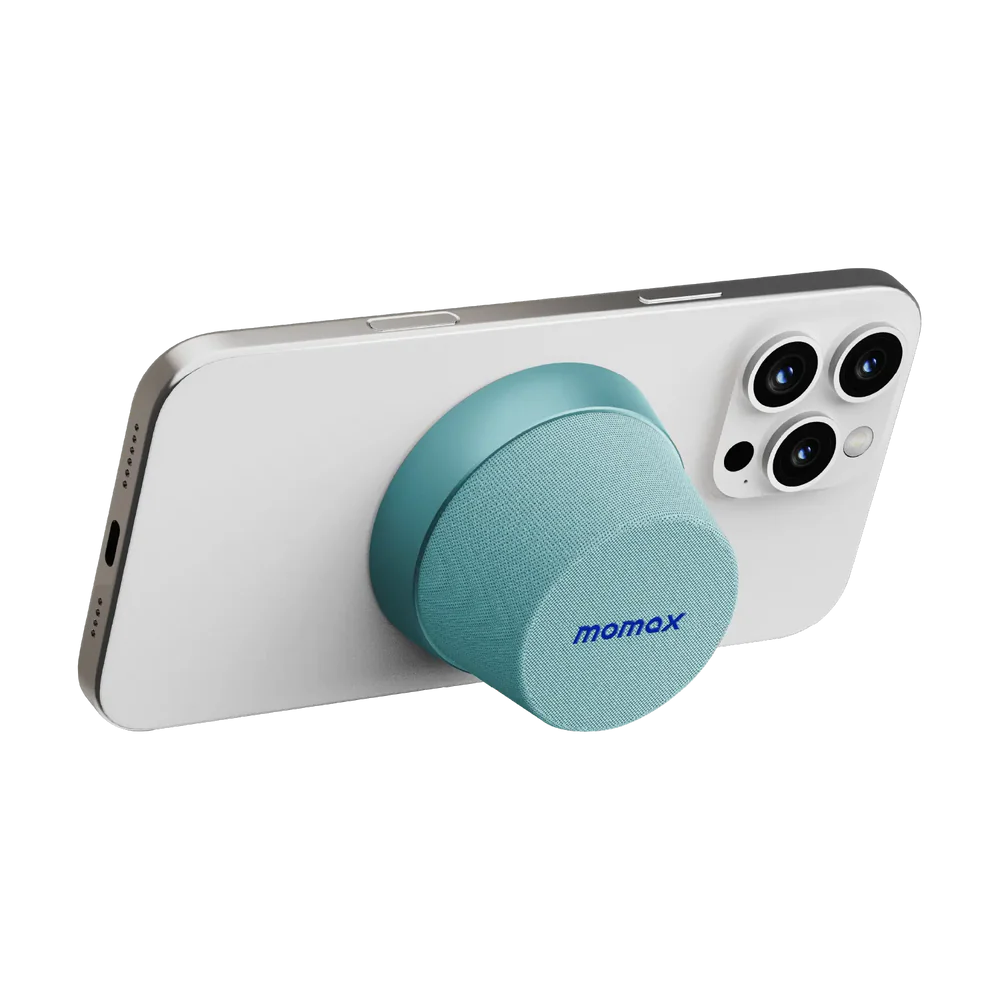 Momax 1-Vibe Go Magnetic Speaker Aqua