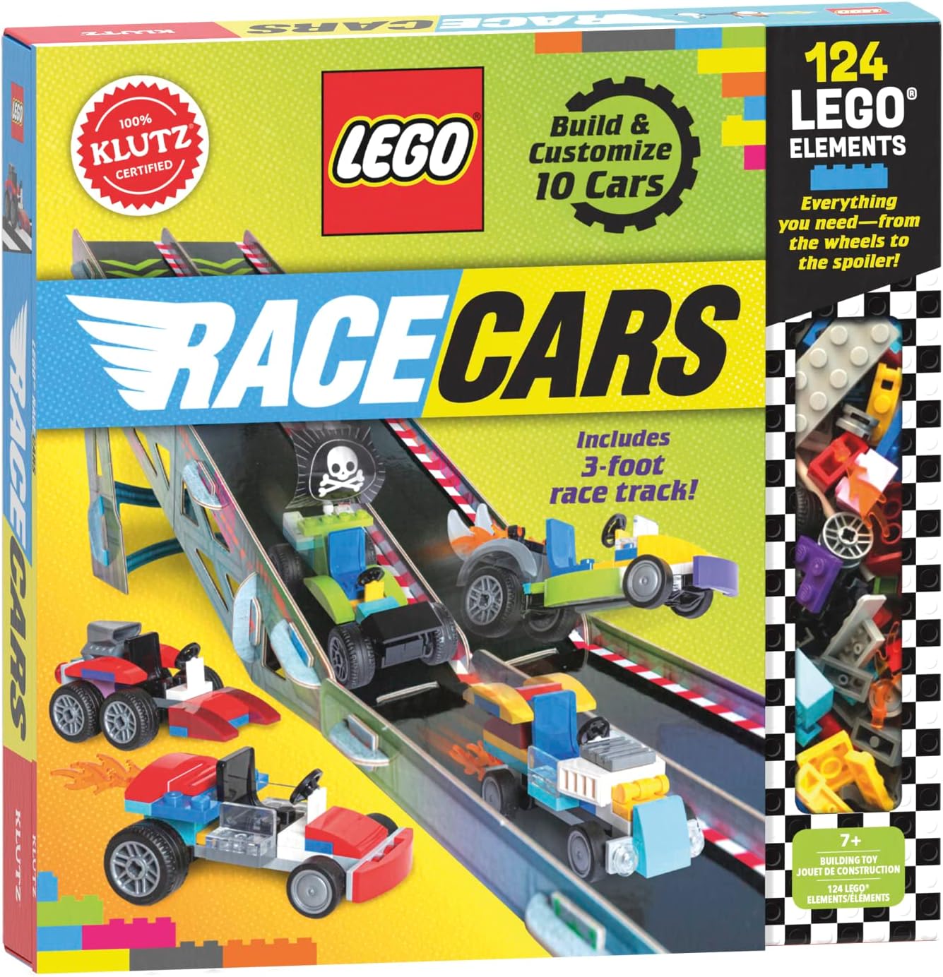 Klutz: Lego Race Cars (Book + Kit)