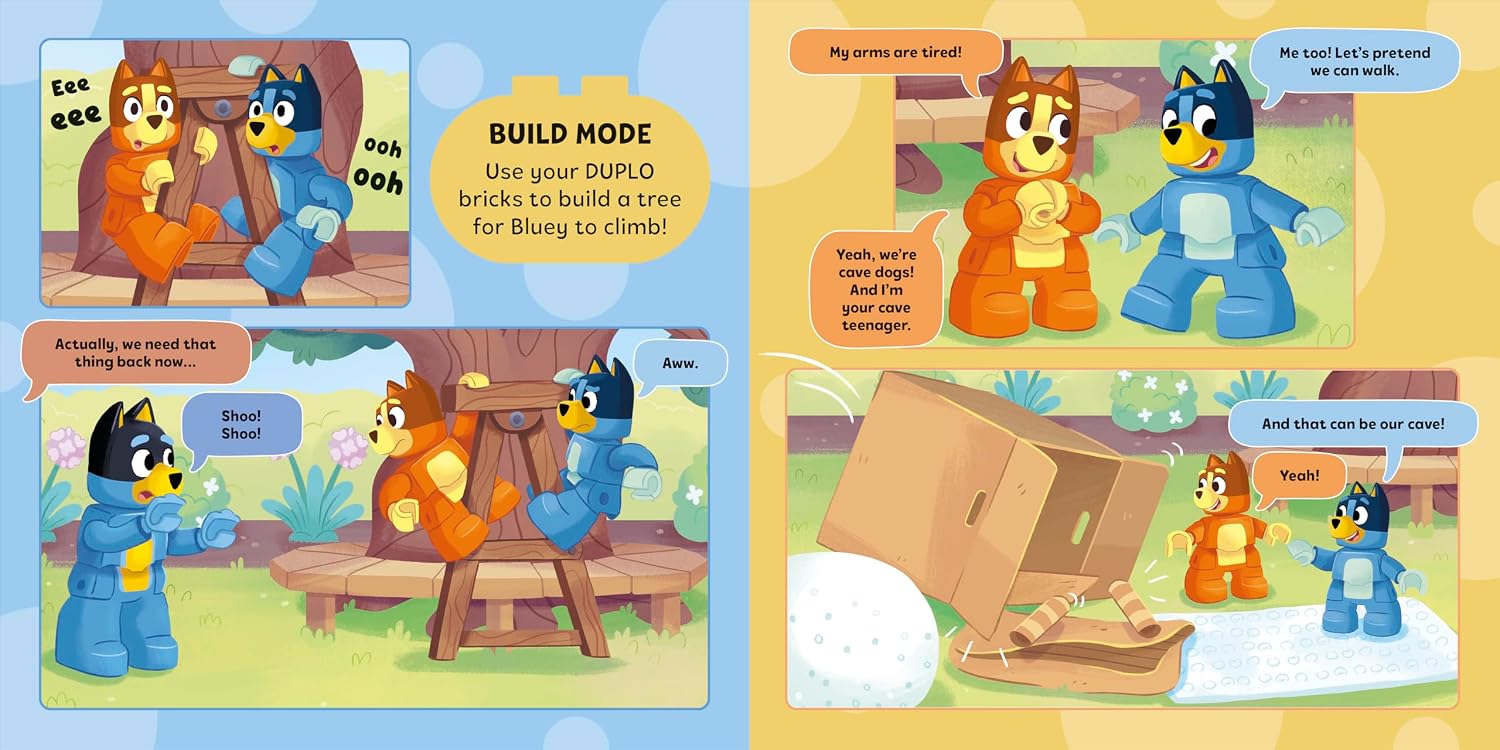 LEGO DUPLO Bluey Flat Pack: With LEGO DUPLO Bluey Figure! (Hardcover)