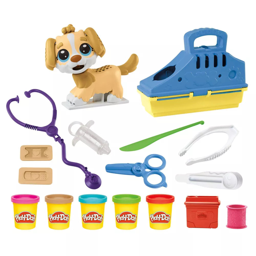 HASBRO PLAYDOH CARE N CARRY VET PLAYSET