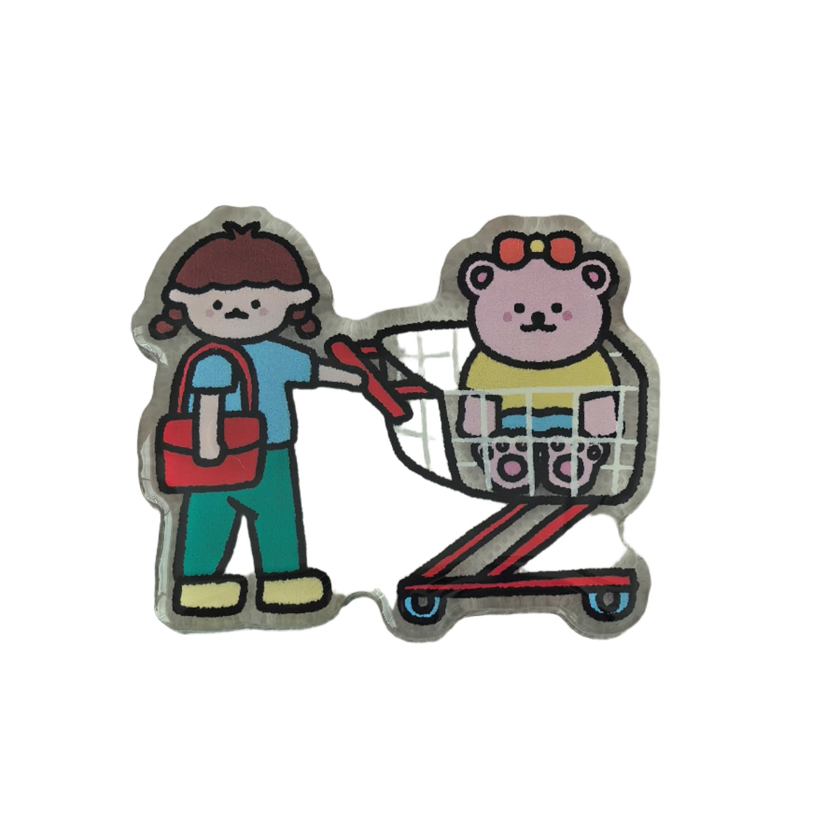 Large Magnet - Shopping Trolley