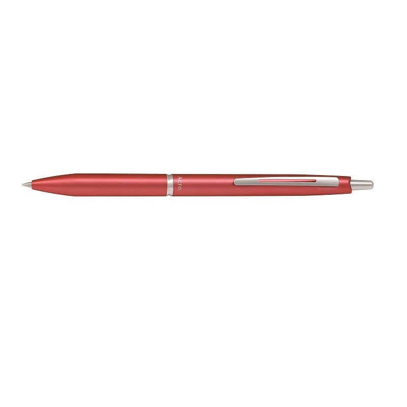 PILOT ACRO1000 BALLPOINT PEN 0.7MM FINE RED (BLACK INK)