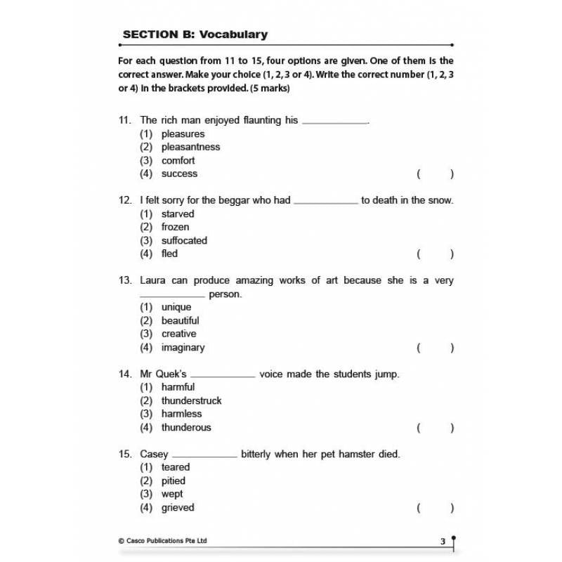 New English Language Trial Examinations 4