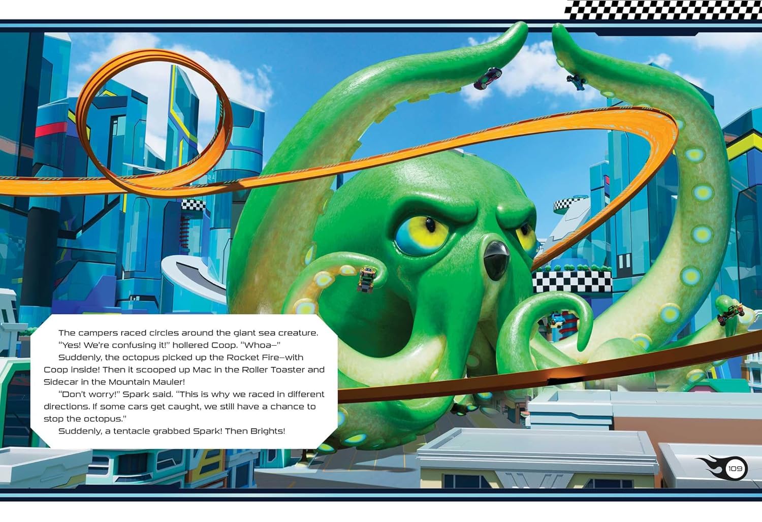 Hot Wheels Let's Race: 5-Minute Stories (Hardcover)