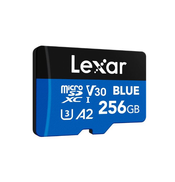 Lexar BLUE microSDXC UHS-I SDMI Card 256GB