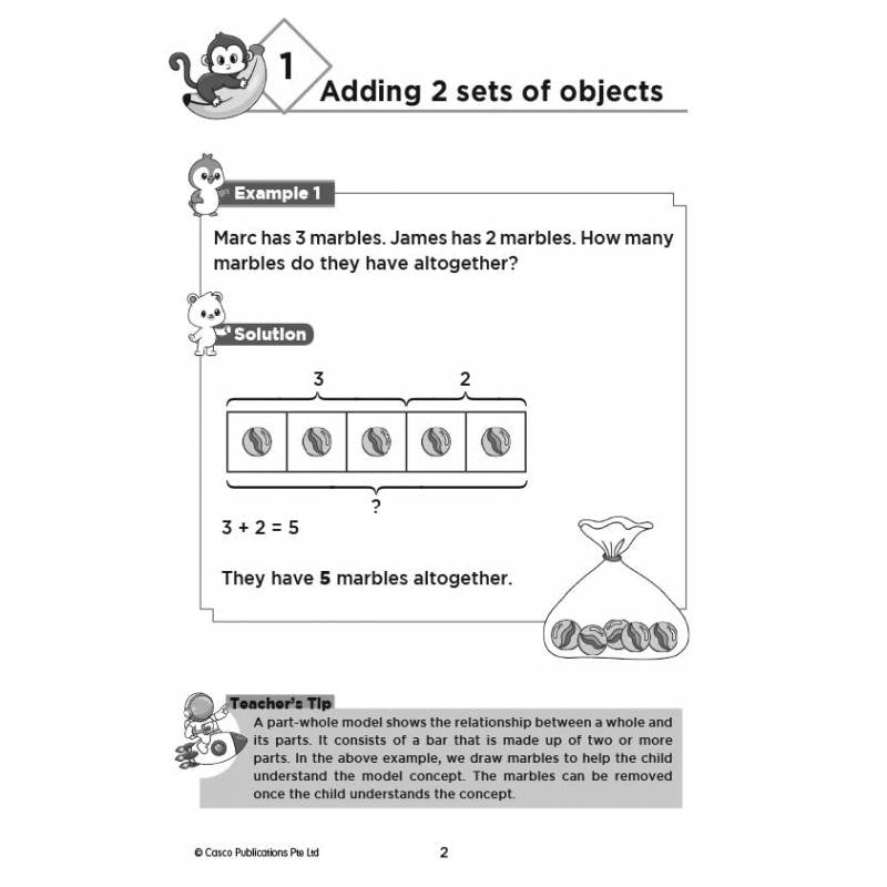 Mastering Math Model Method Kindergarten 2