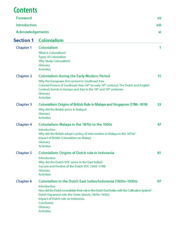 Living History: A History of China, India and Southeast Asia for Lower Secondary Book 3 – Colonialism and Nationalism in Modern Southeast Asia