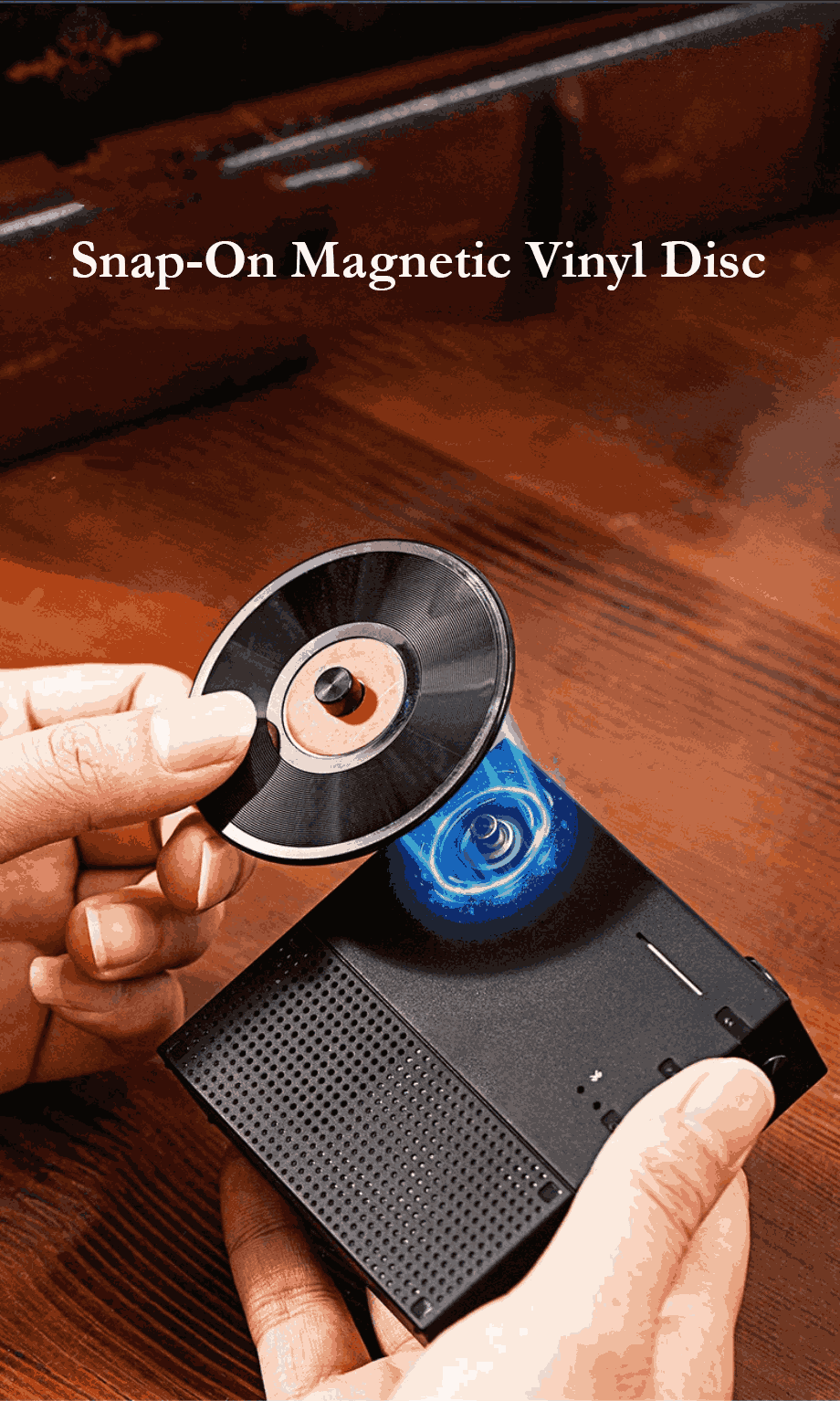 Alpha & Delta Lyra Bluetooth Speaker Black