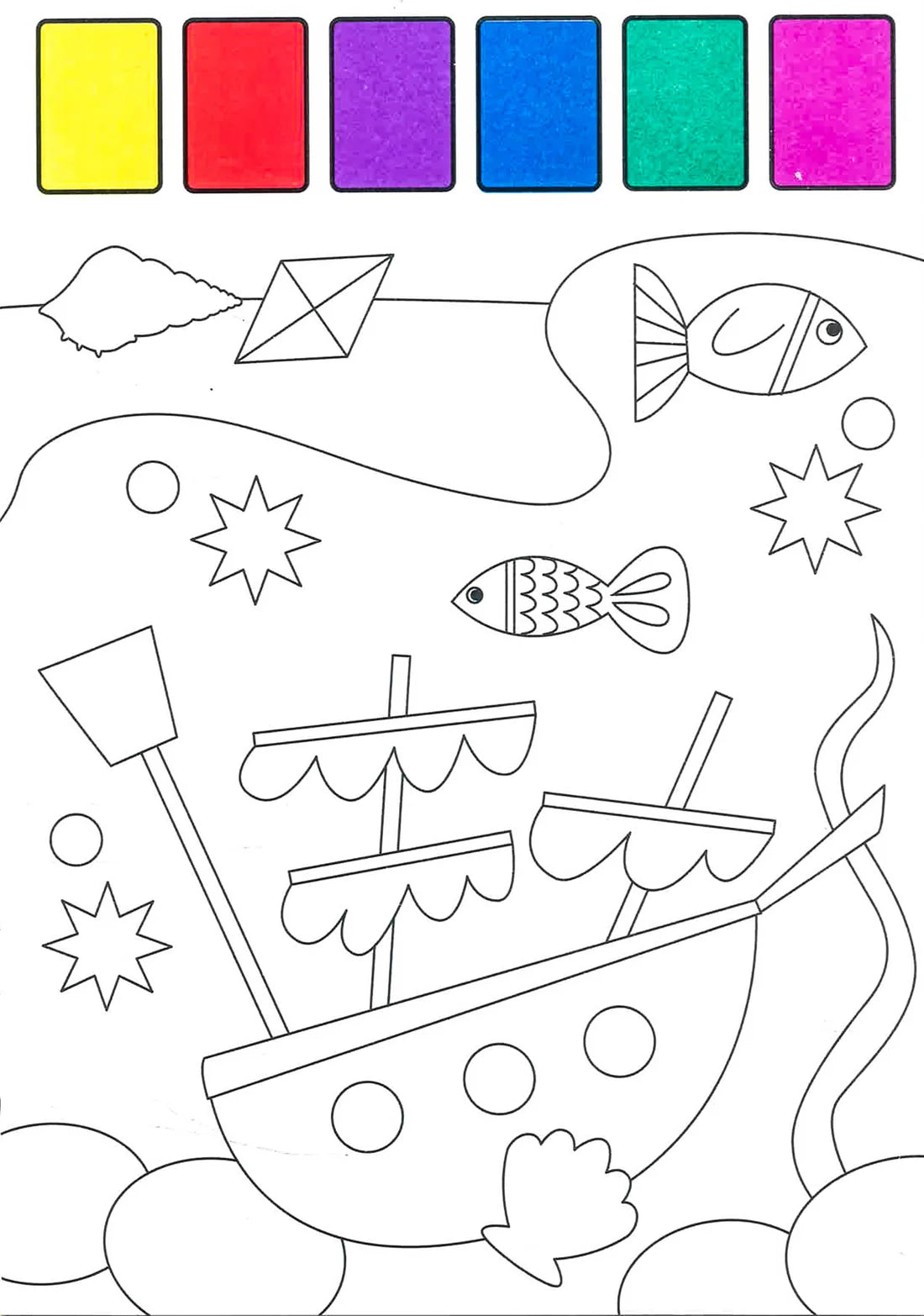Magic Water Book: Sea Life Secrets