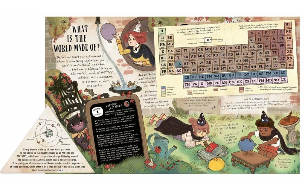The Wizard's Guide to Magical Experiments: 40 Science Experiments To Try At Home (Hardcover)
