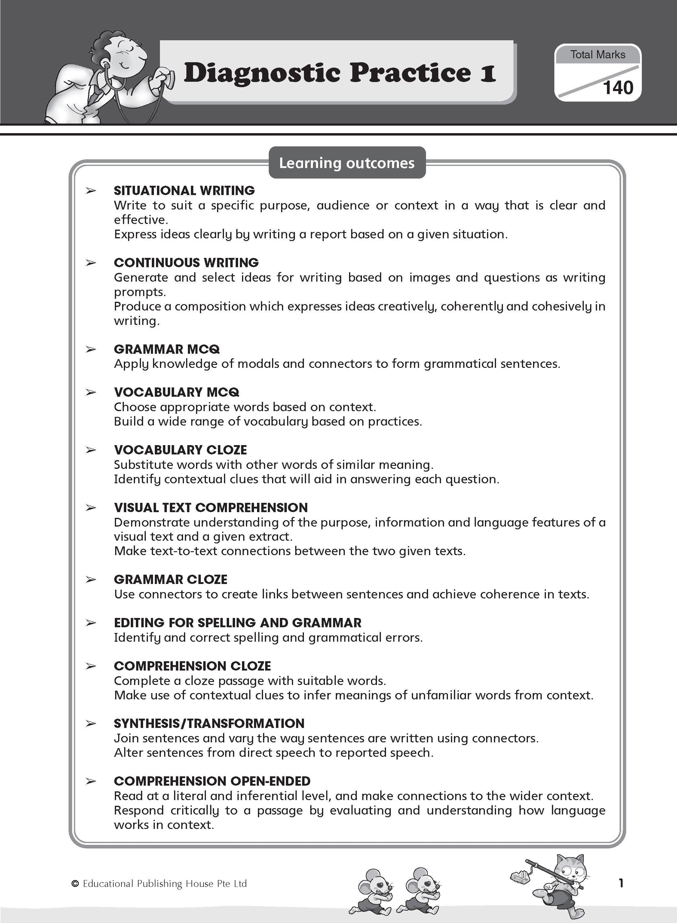 Primary 5 Diagnostic Practice In English 2nd Edition