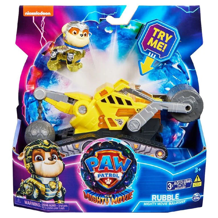 SPIN MASTER PAW PATROL THE MIGHTY MOVIE PUP SQUAD THEME VEHICLE ASSORTMENT
