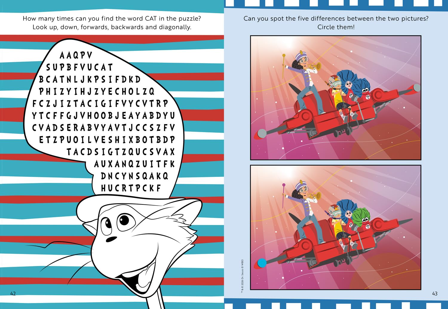The Cat in the Hat: Movie Sticker Activity Book (Paperback)