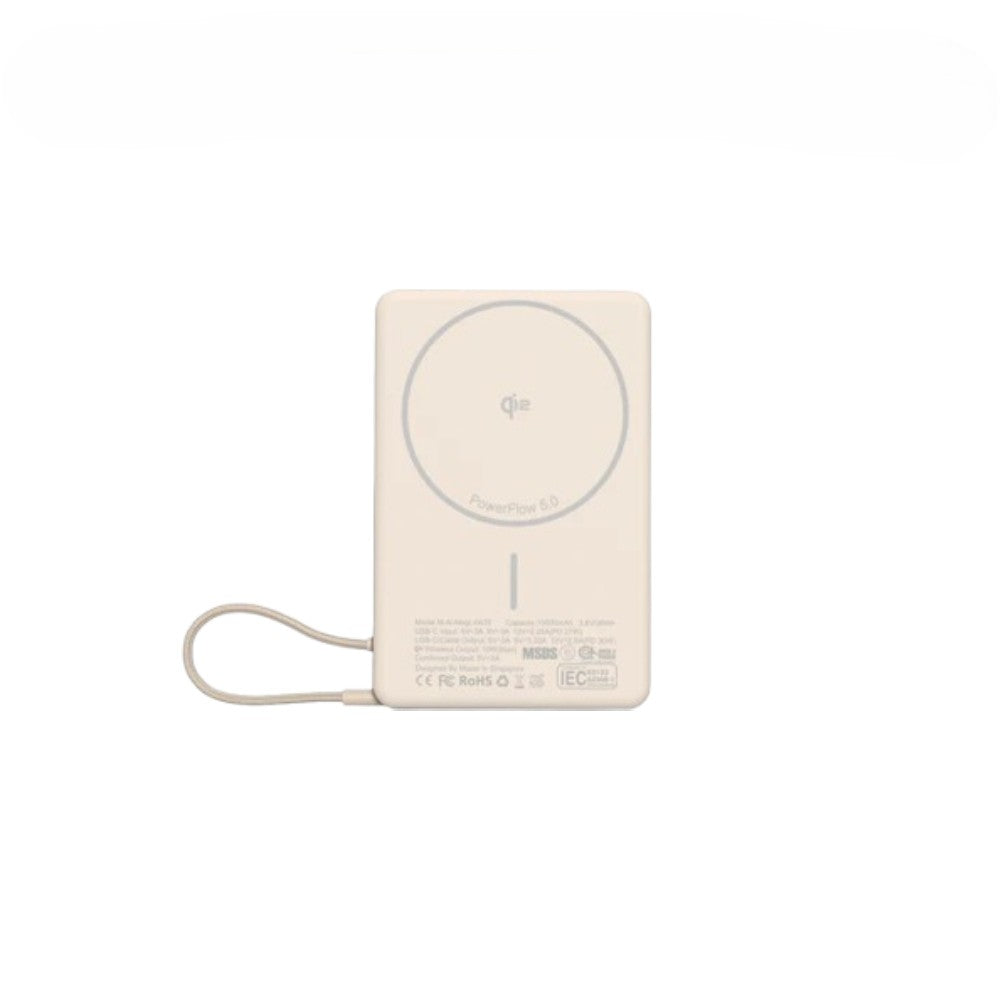 Mazer MagLink70 Qi2 Wireless Powerbank with 30W Cable (Desert Titanium)