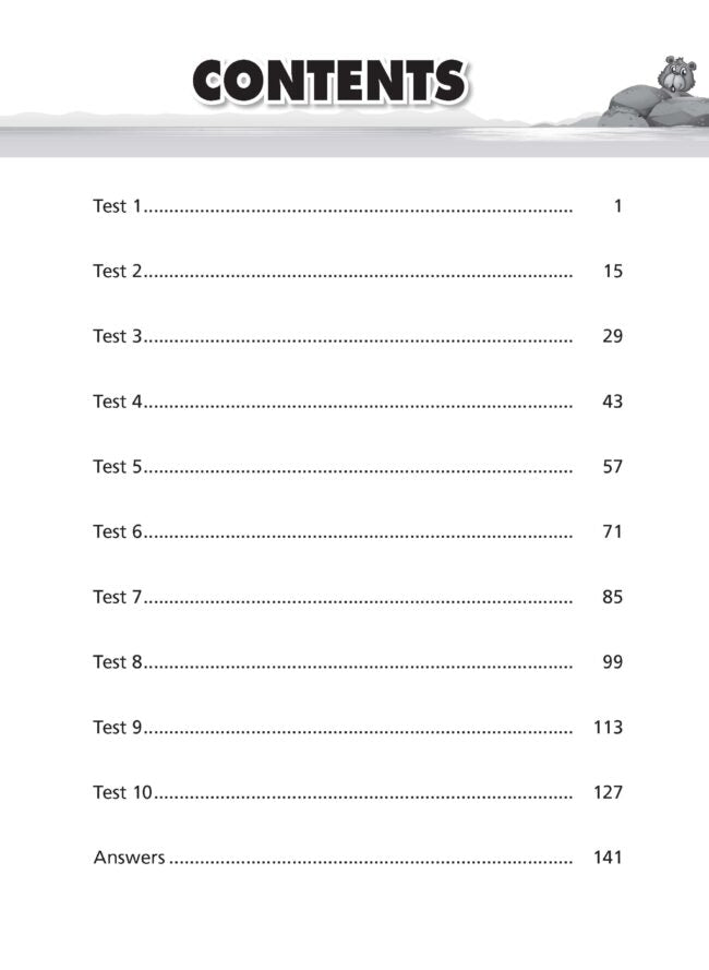 Primary 3 English Class Tests
