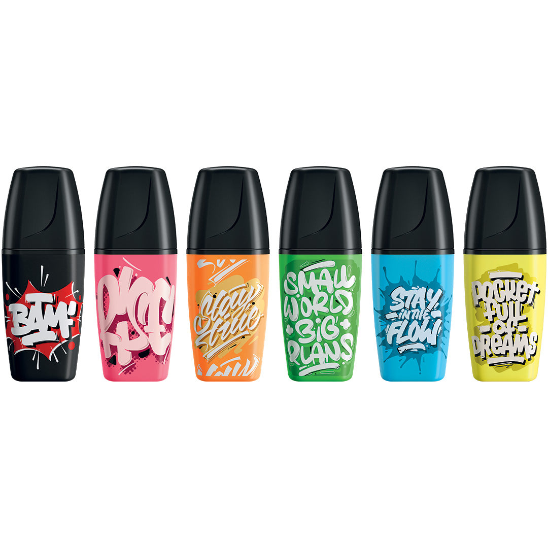 STABILO BOSS MINI SNOOZE ONE-SET OF 6PCS