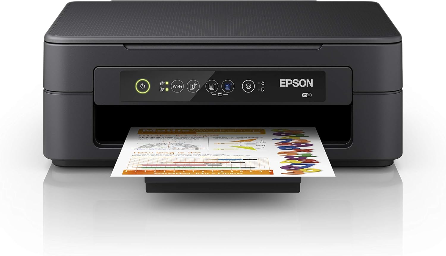 Epson Expression Home XP-2101 - A4 Wi-Fi All-in-One Inkjet Printer. Print, scan and copy, Wi-Fi & Wi-Fi Direct, Google™ Cloud Print and Mopria™, black