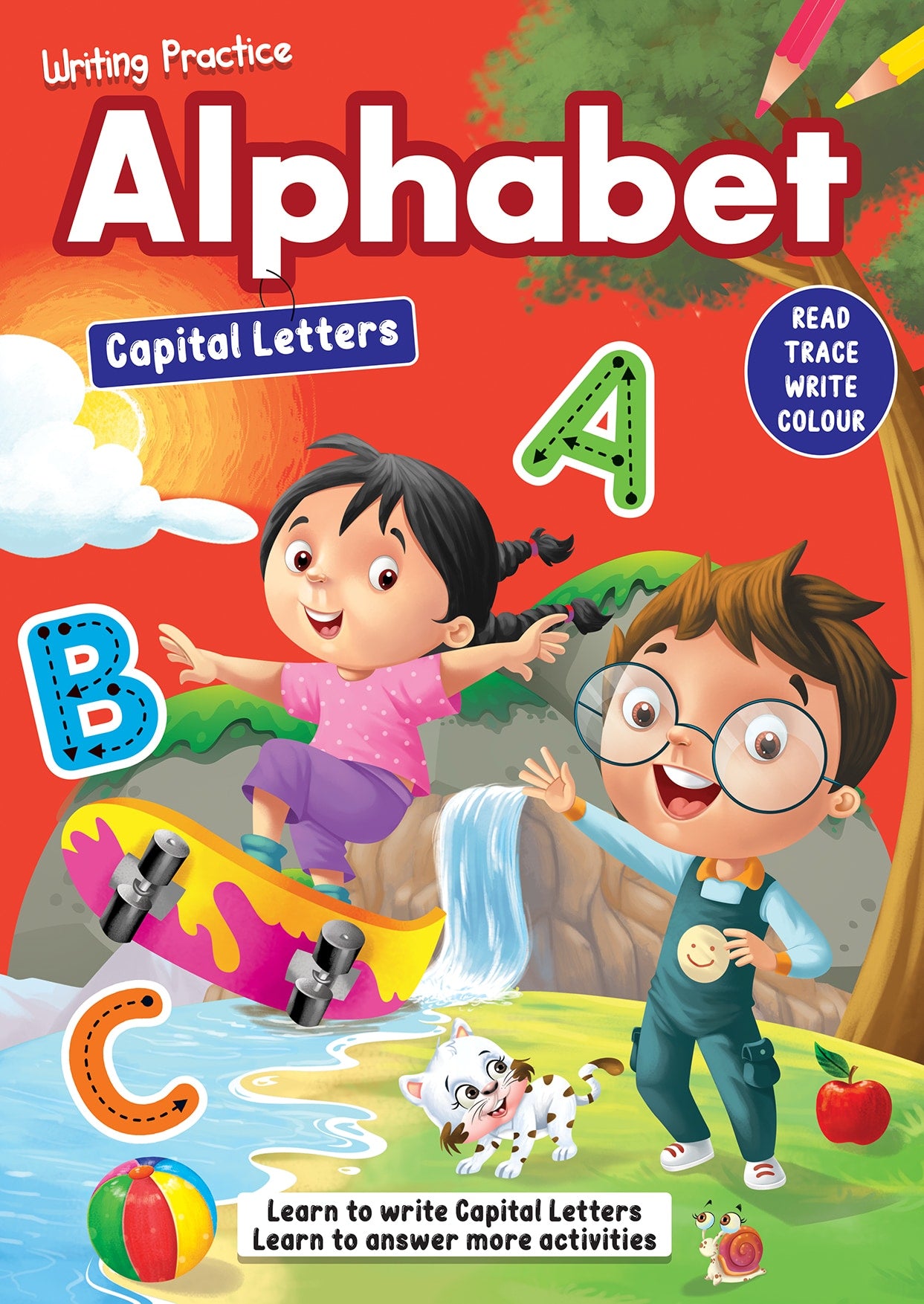 Writing Practice: Alphabet Capital Letters