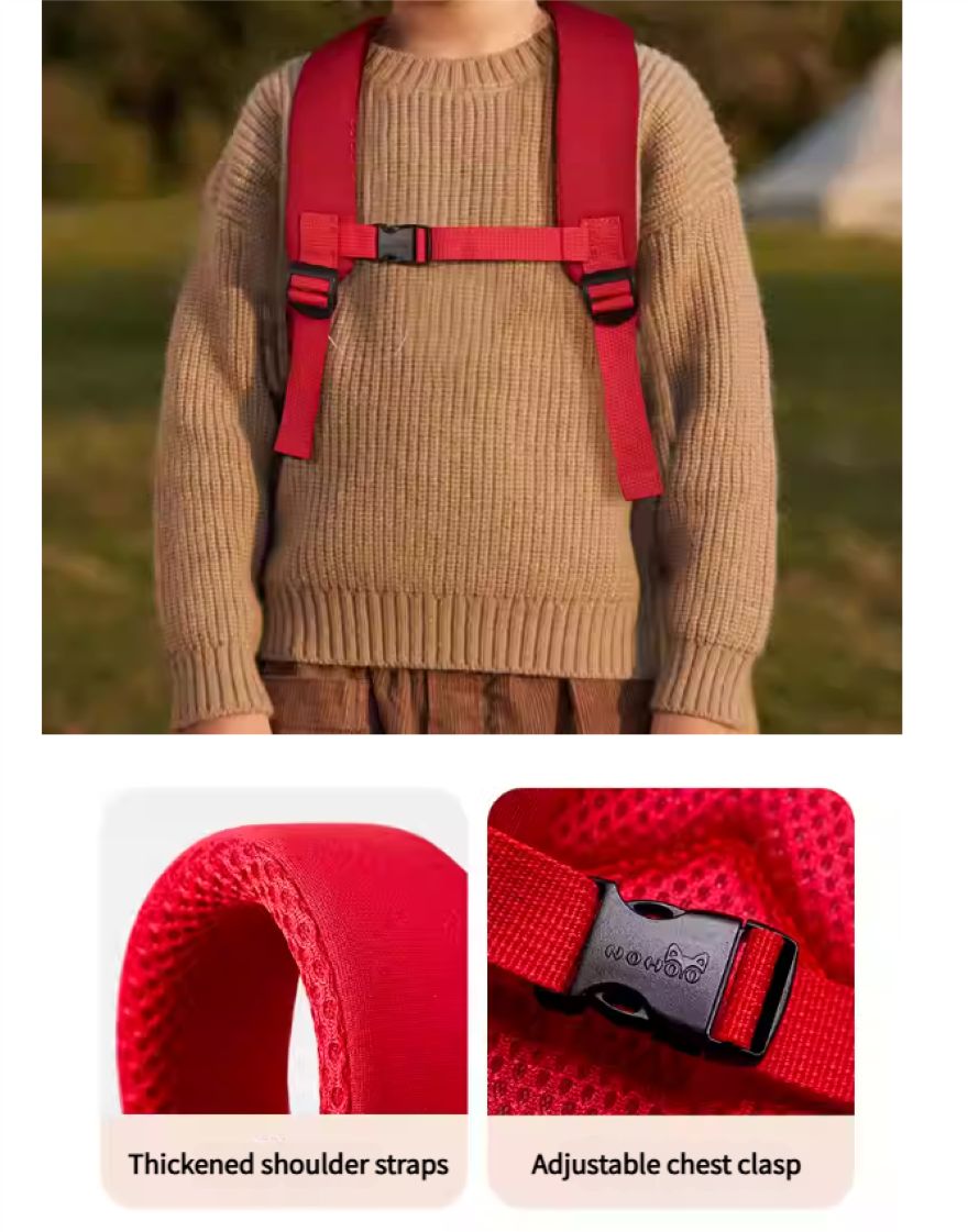 KIDS BACKPACK RED BERRY