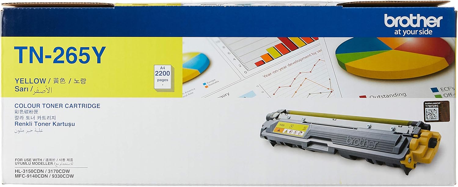 Brother TN-265Y Yellow Toner