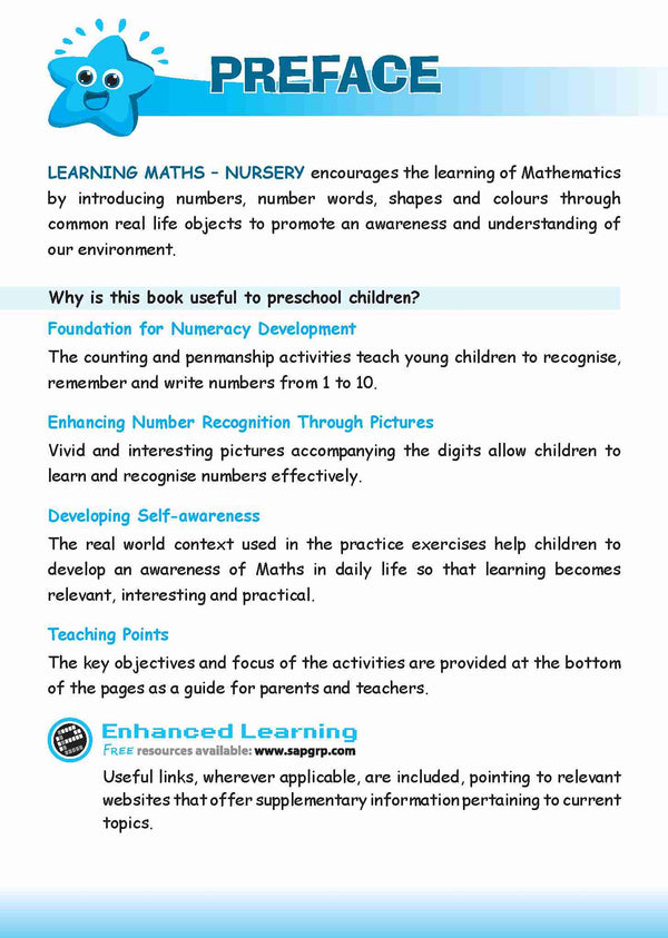 Nursery Learning Maths - 2nd Edition