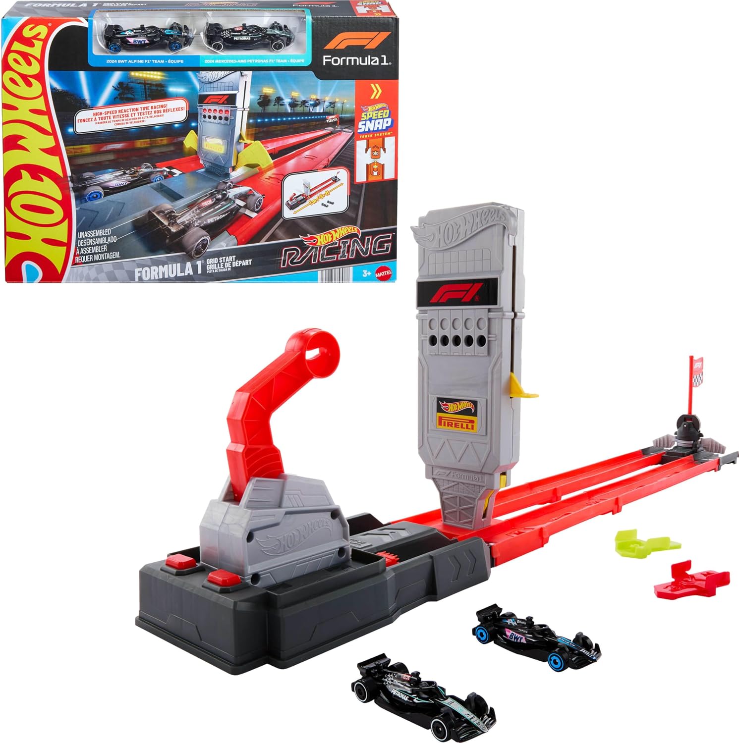 MATTEL HOT WHEELS RACING STARTER TRACKSET