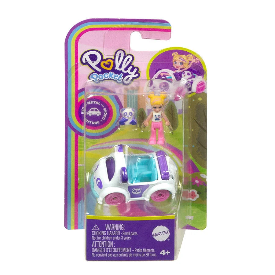 POLLY POCKET DOLL AND VEHICLE ASSORTED