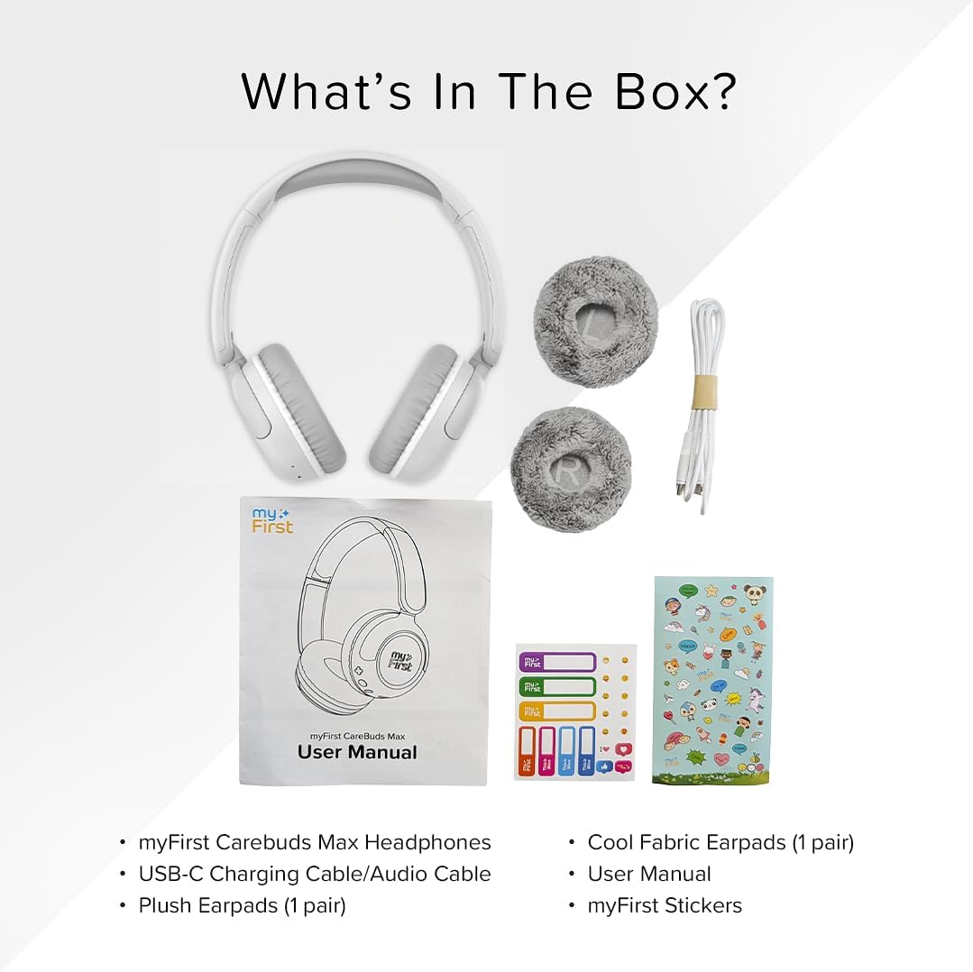 myFirst CareBuds Max (Mist White)
