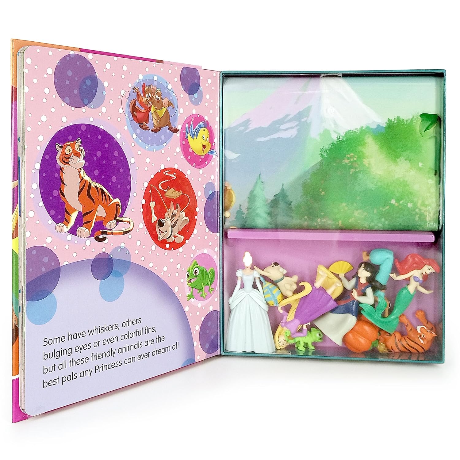 Disney Princess: With Storybook, 10 Figurines And A Playmat (My Busy Books) – Board Book
