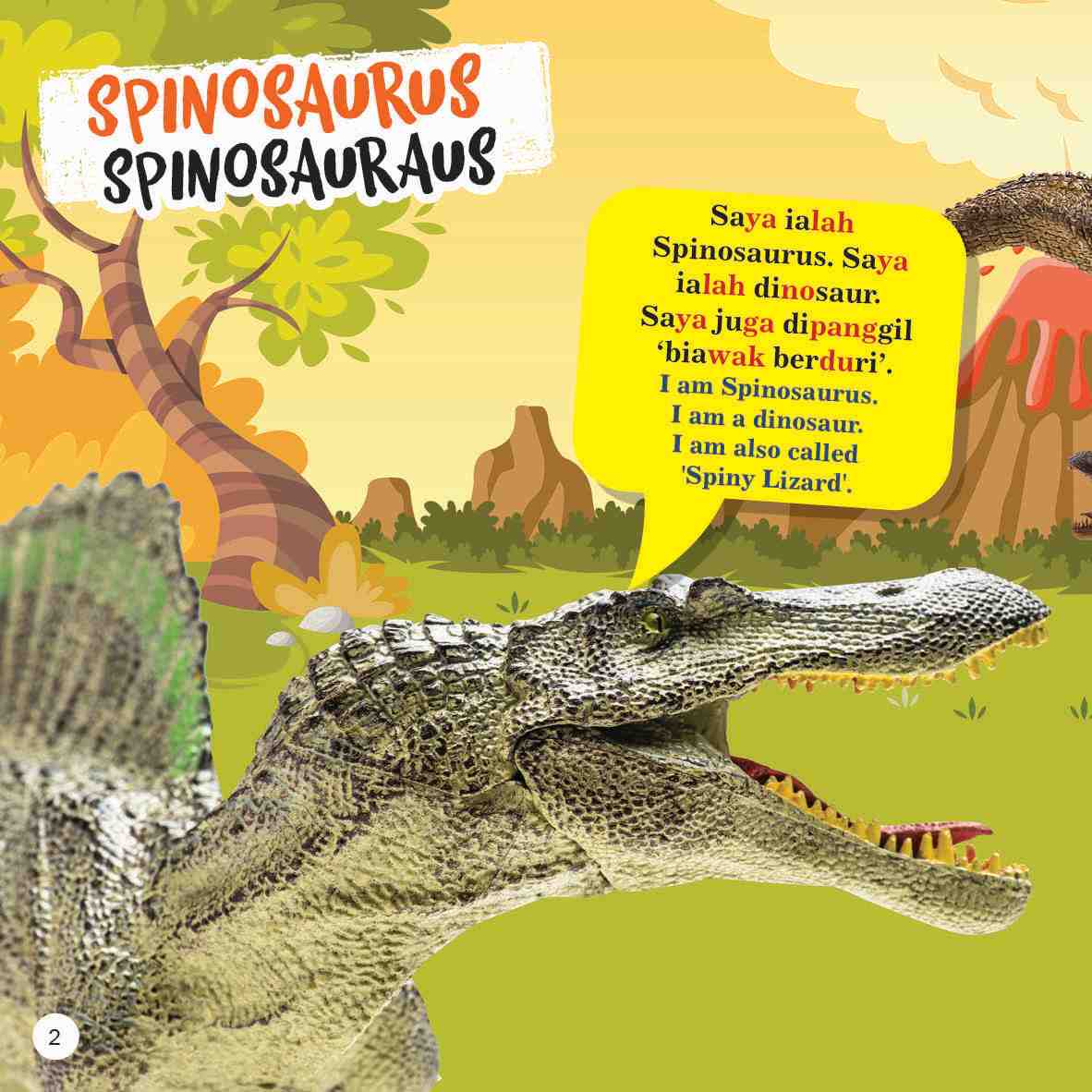 Trivia Kanak-kanak Tentang Dinosaur Dwibahasa